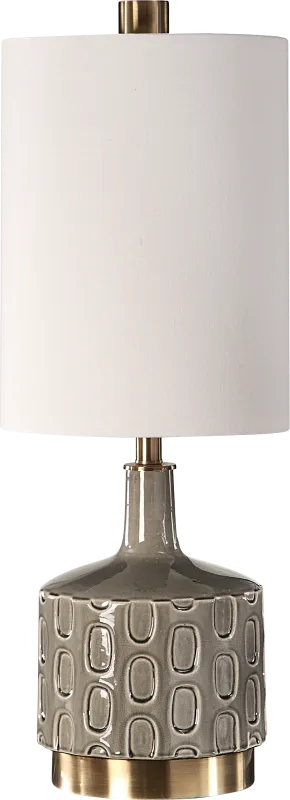 Medwell Alley Gray Lamp