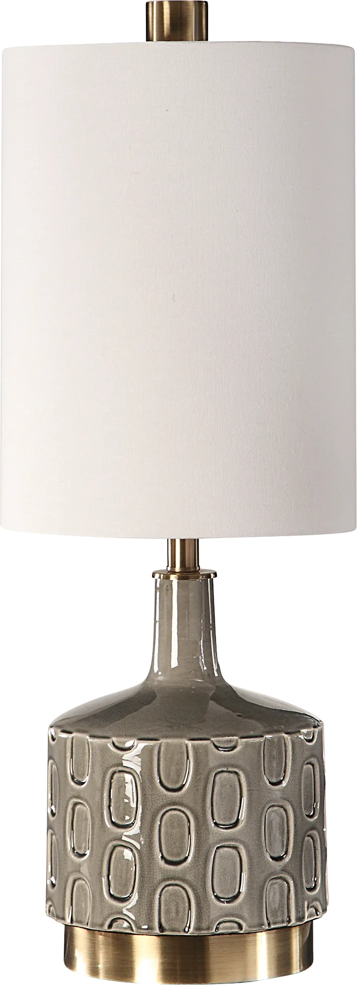 Medwell Alley Gray Lamp - Image 1