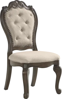 Stalton Estate Brown Upholstered Side Chair