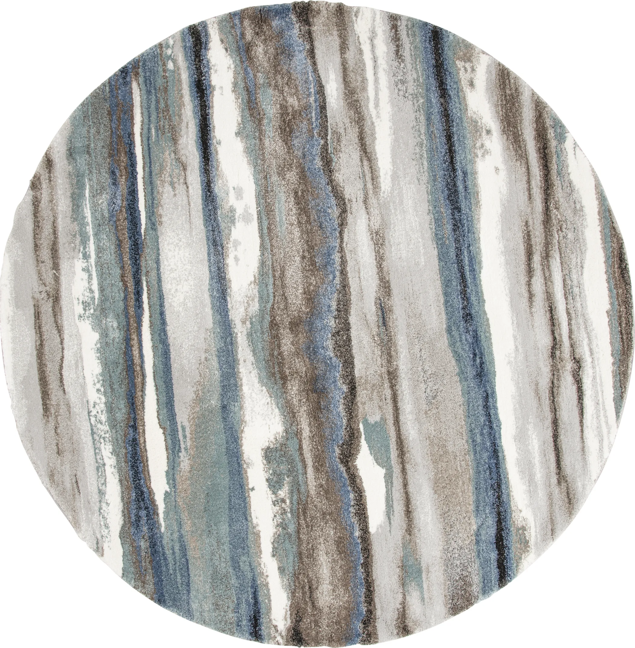 Fairen Multi 7'8 Round Rug - Thumbnail - Image 1