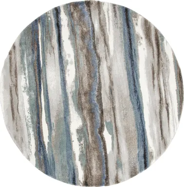 Fairen Multi 7'8 Round Rug