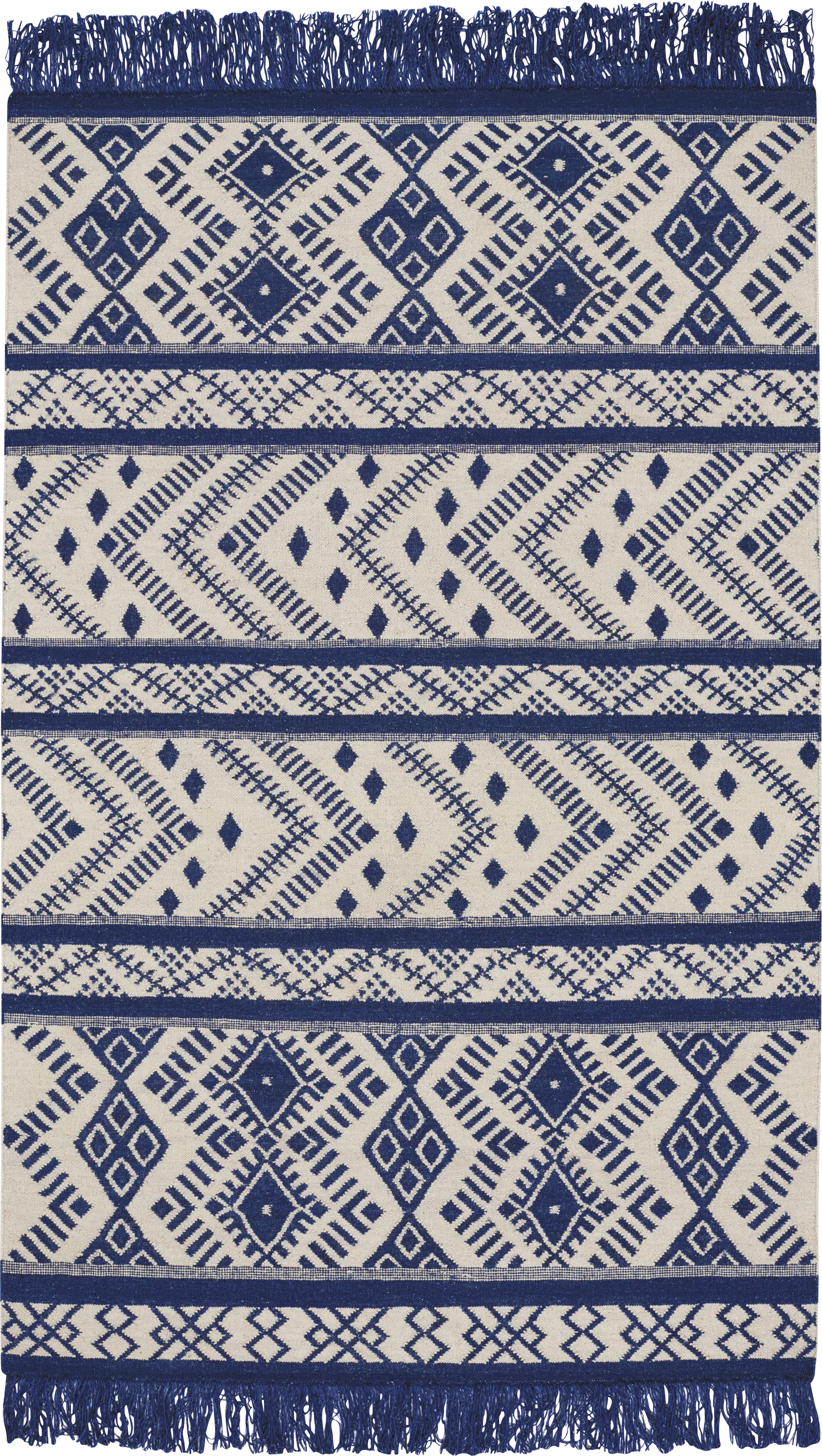 Kaloni Blue 7' x 9' Rug - Thumbnail - Image 1