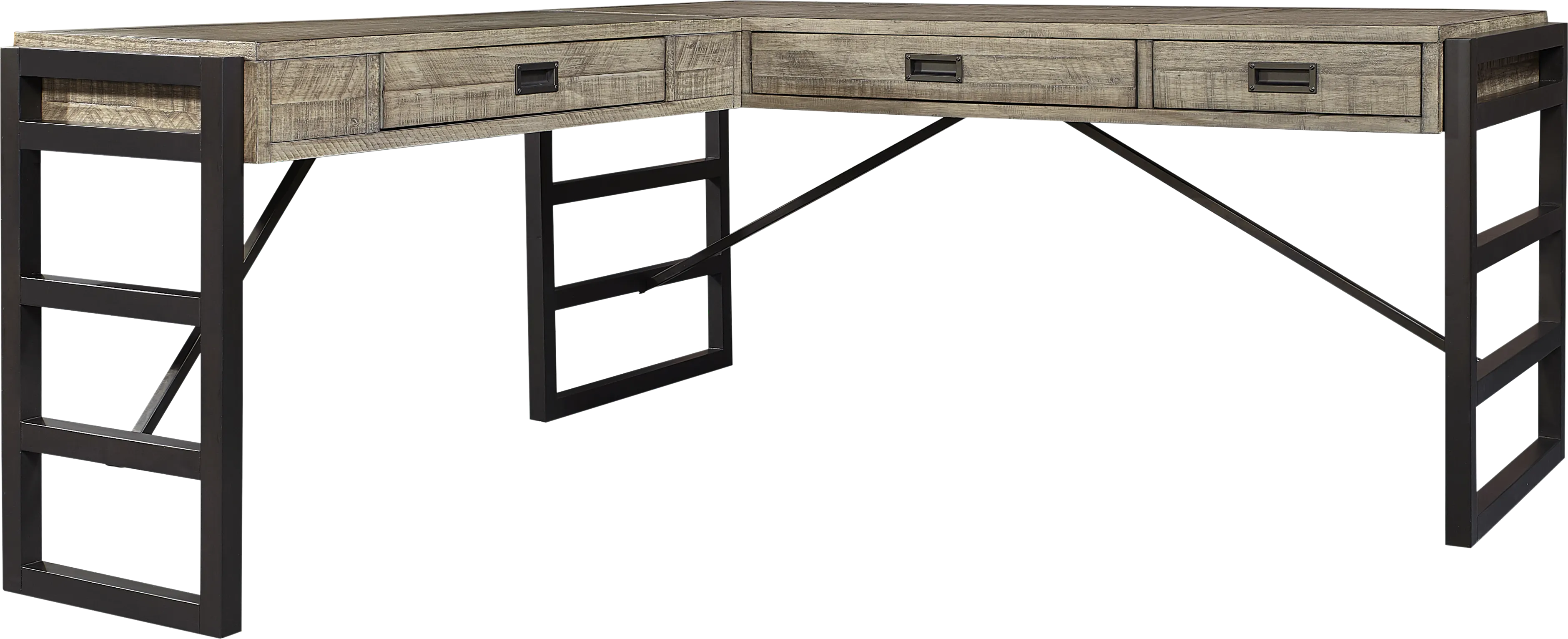 Water Mill Gray Desk - Thumbnail - Image 1