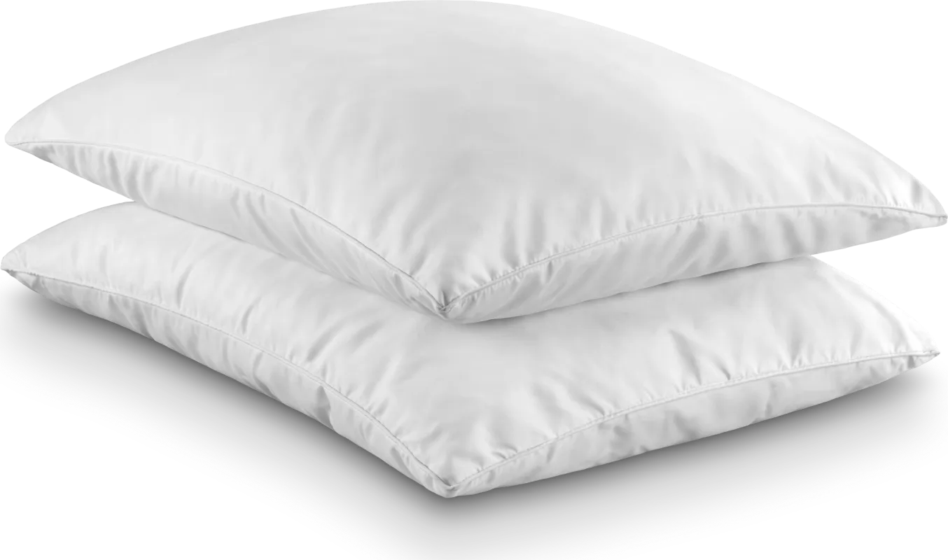 PureCare Memory Foam Puff Pillow (2 Pack)