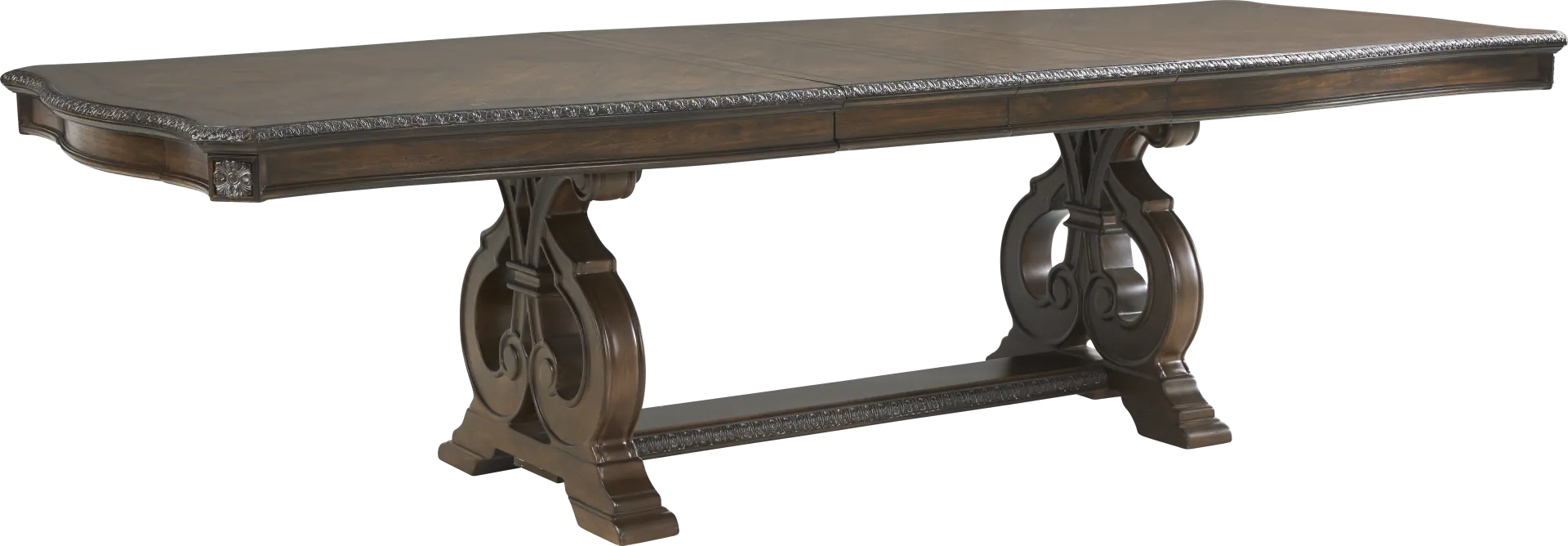 Stalton Estate Brown Pedestal Dining Table - Image 2