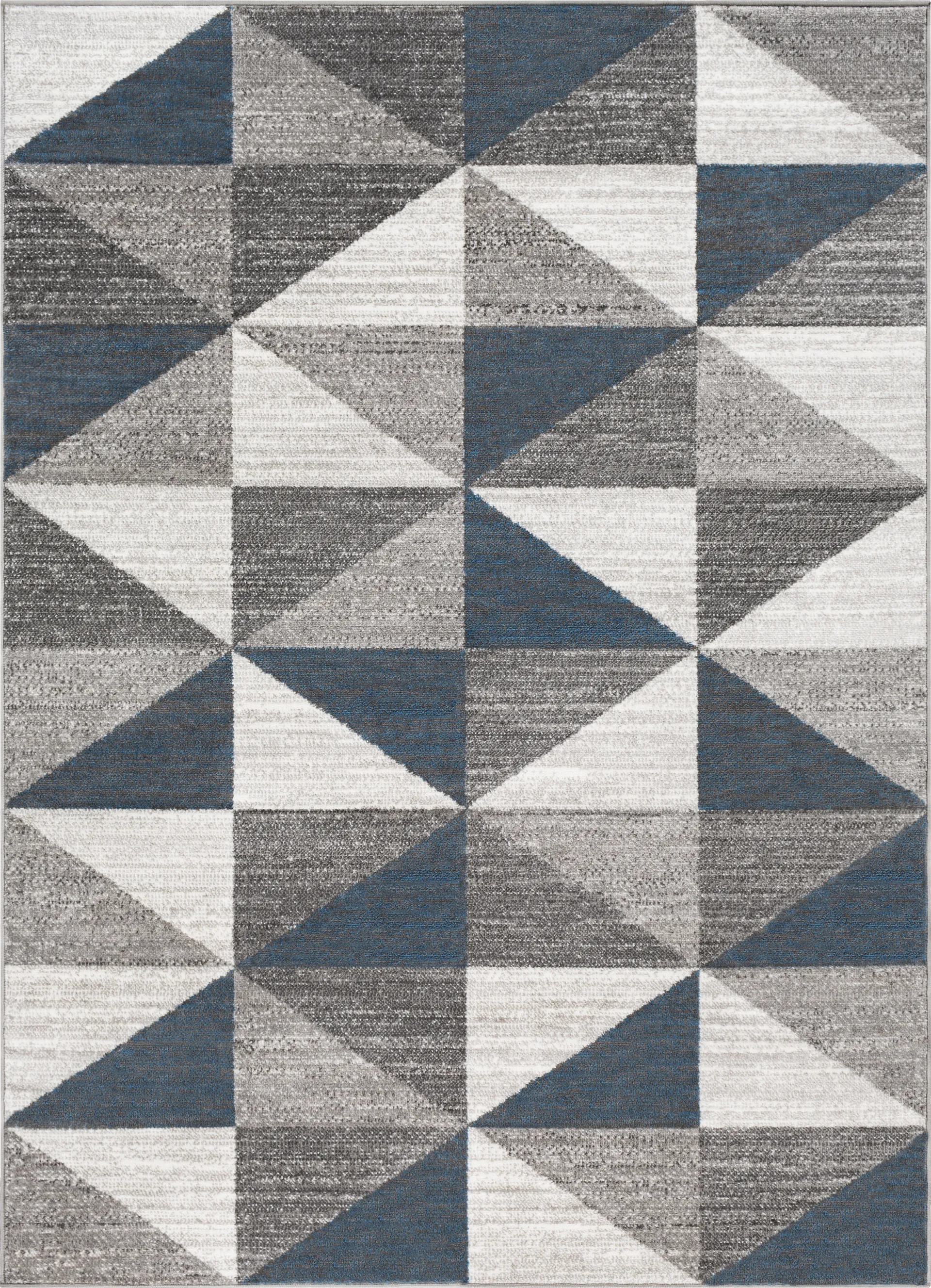 Transcom I Gray 6'7 x 9' Rug - Image 1