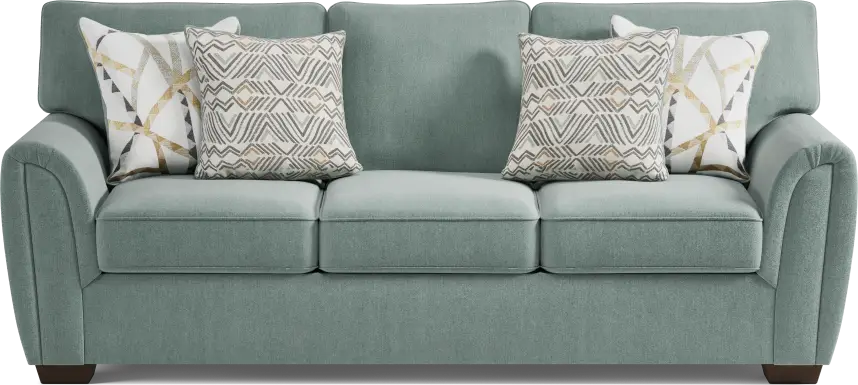 Amalie Teal Sofa