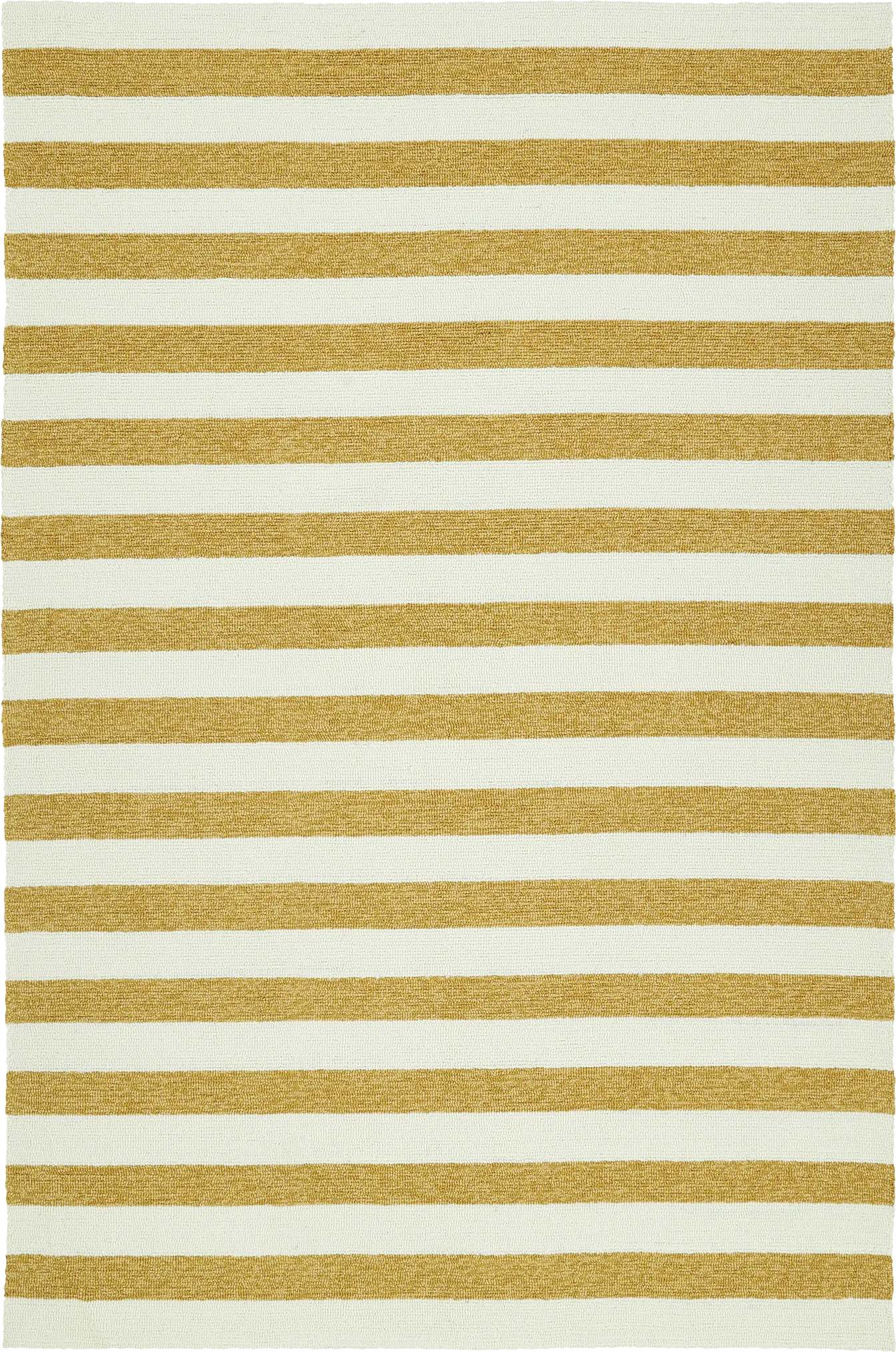 Araminta Gold 5' x 7'6 Indoor/Outdoor Rug - Image 1