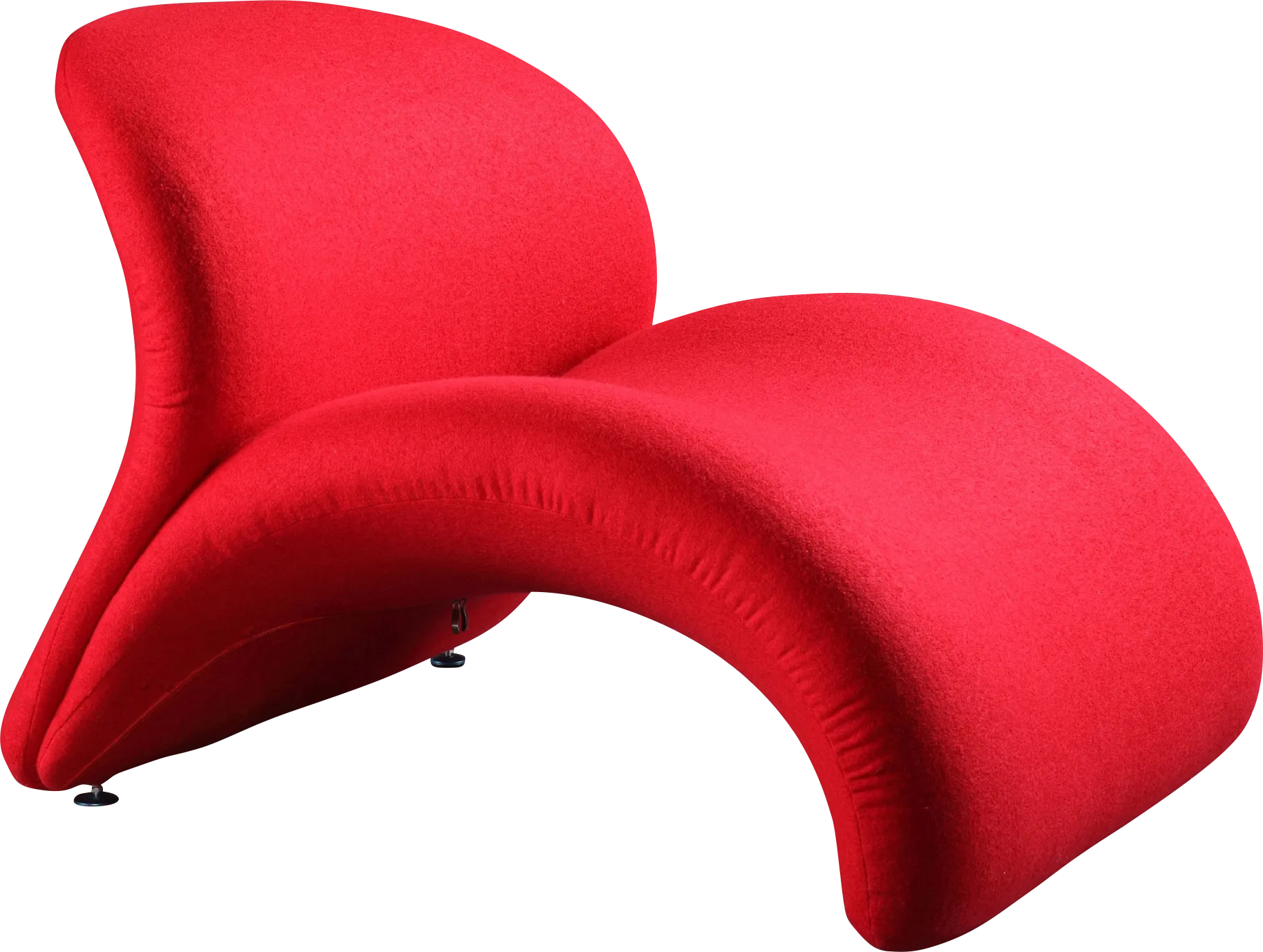 Picardy Red Accent Chair - Image 1