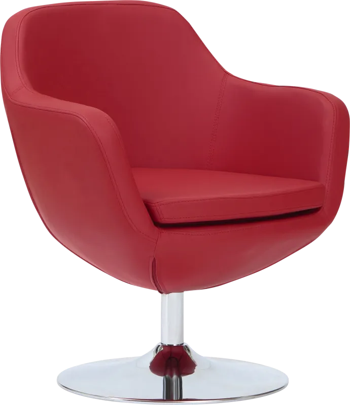 Rantoul Red Accent Chair