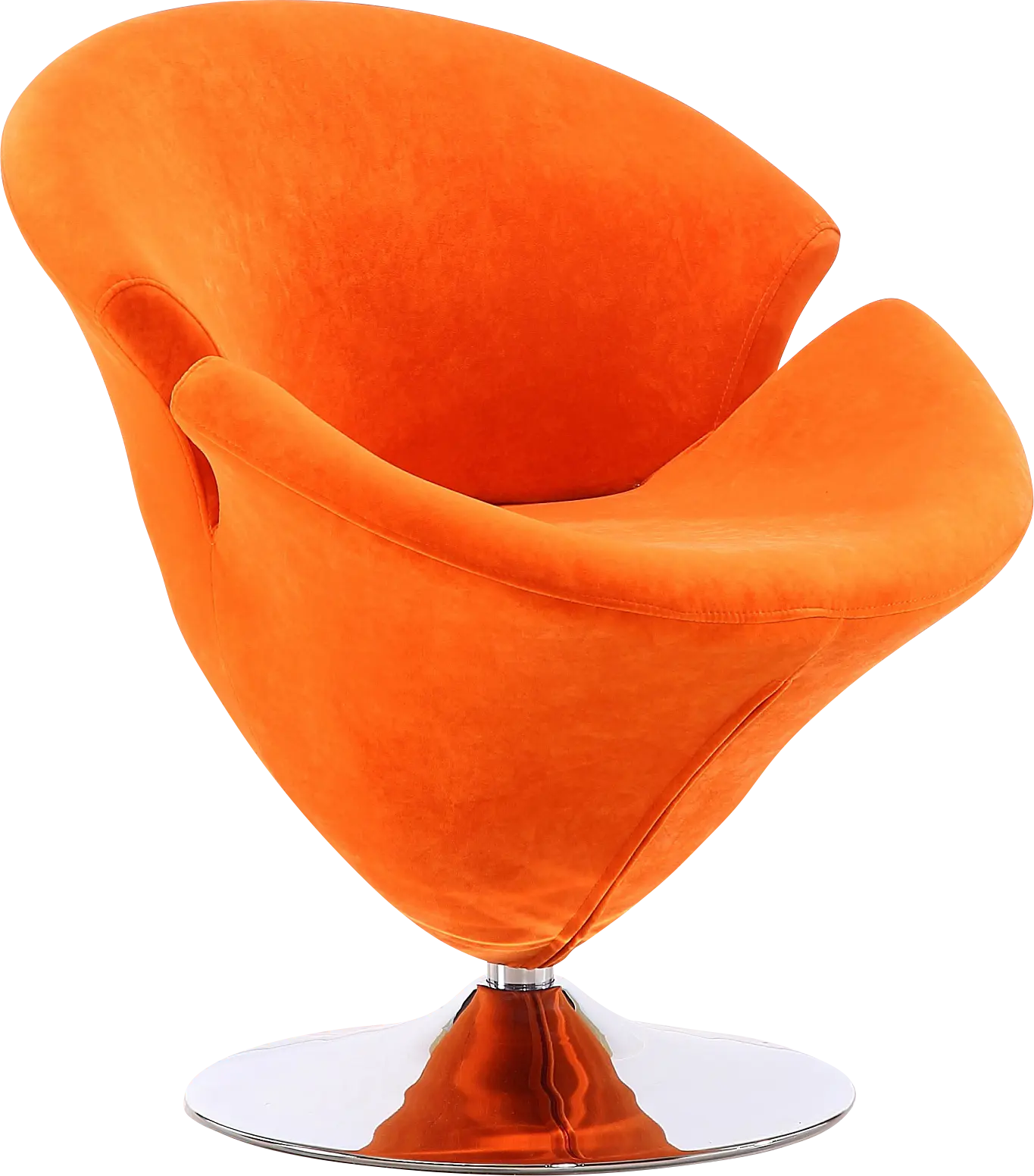 Rienders Orange Accent Chair