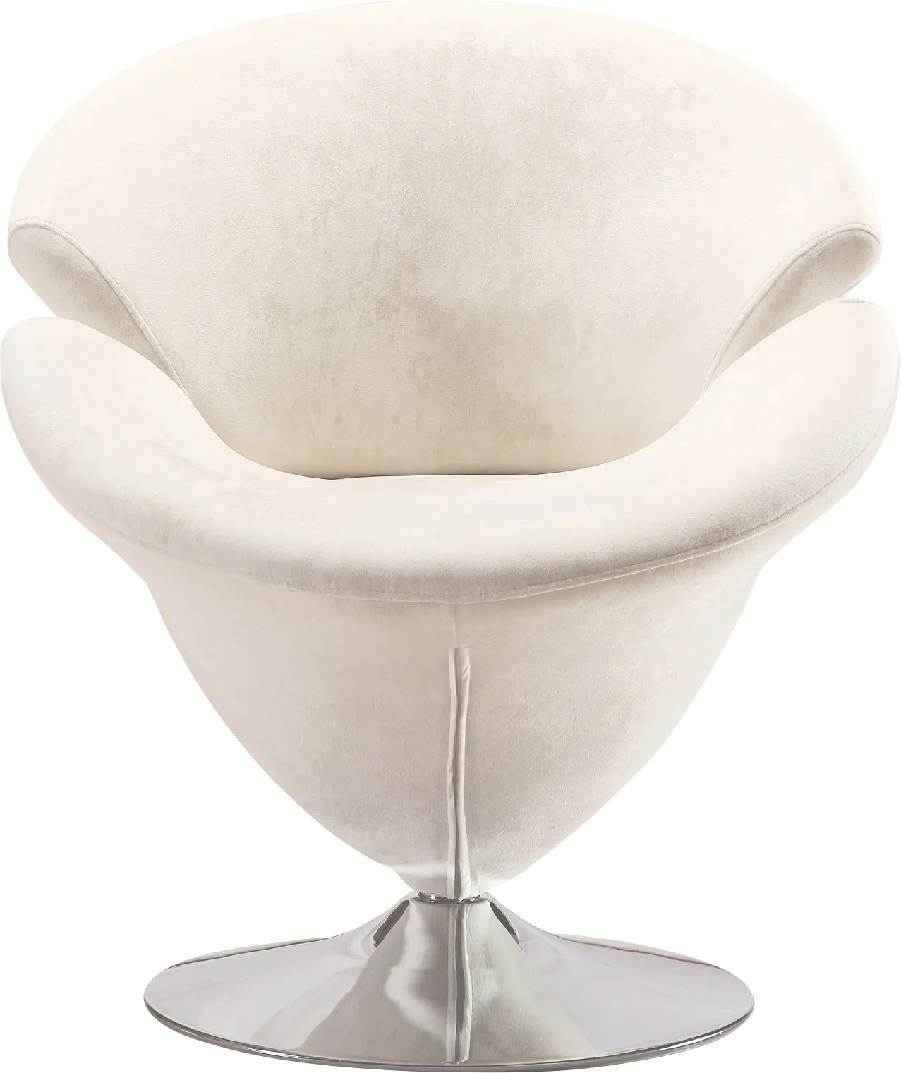 Rienders White Accent Chair