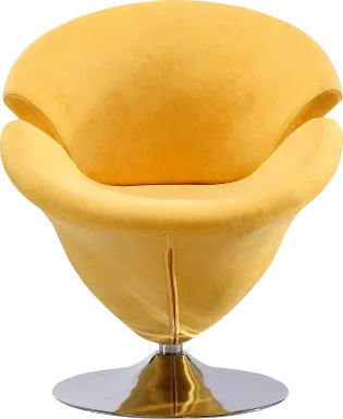 Rienders Yellow Accent Chair