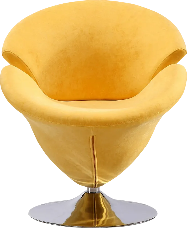 Rienders Yellow Accent Chair