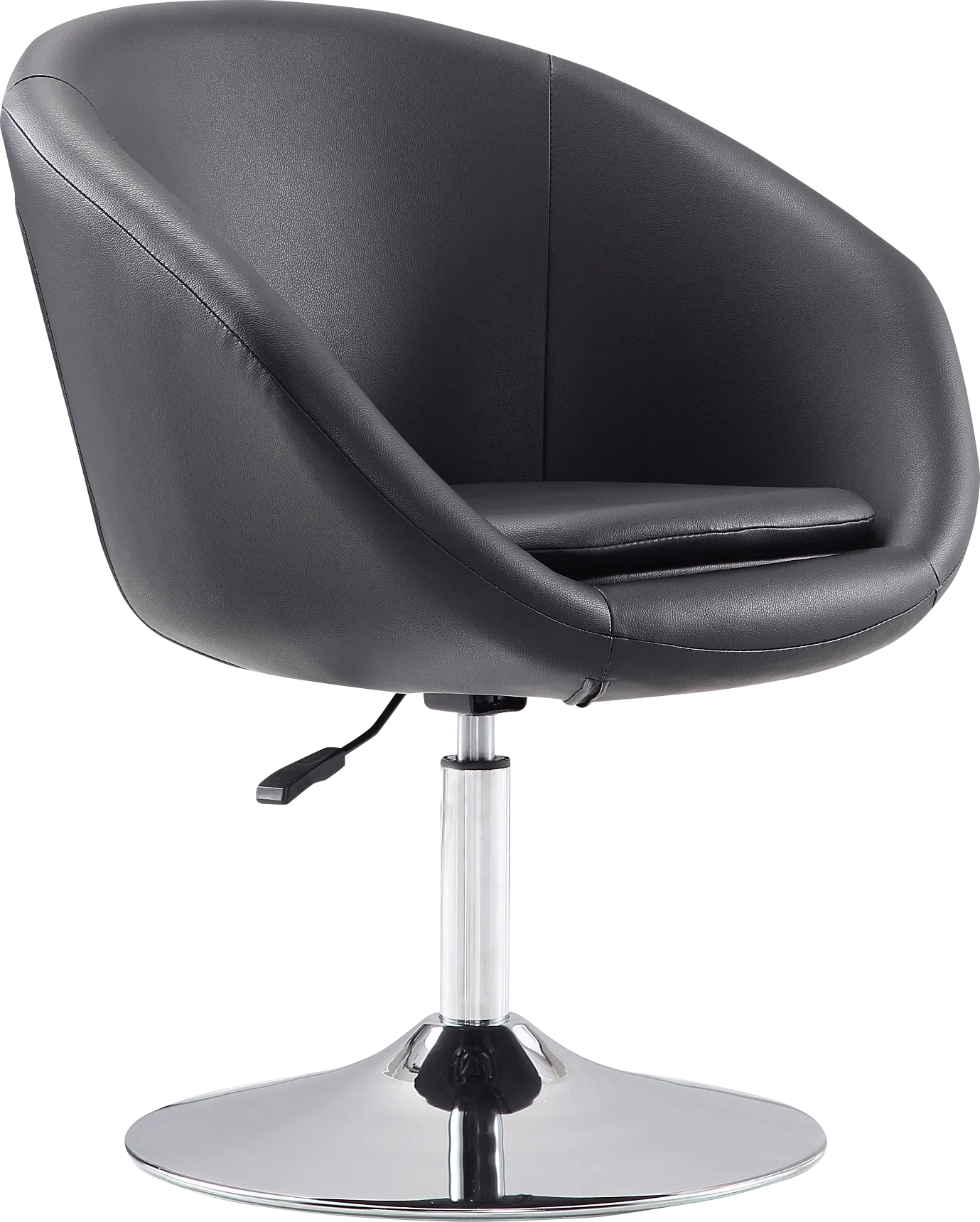 Sidener Black Accent Chair - Thumbnail - Image 1