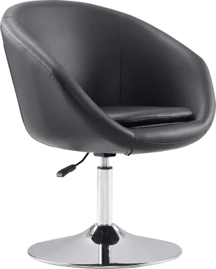 Sidener Black Accent Chair