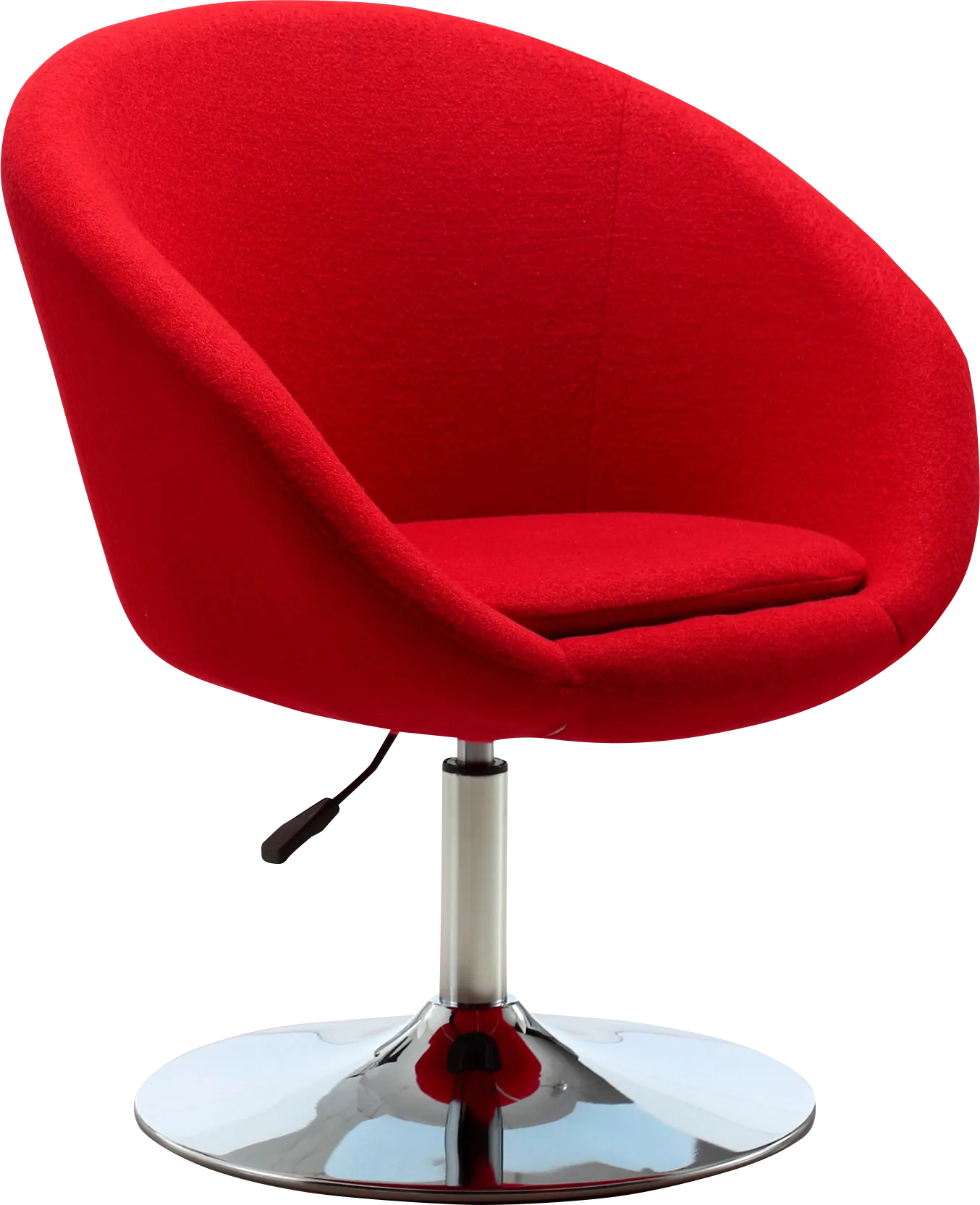 Sidener Red Accent Chair - Thumbnail - Image 1