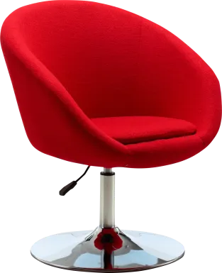 Sidener Red Accent Chair
