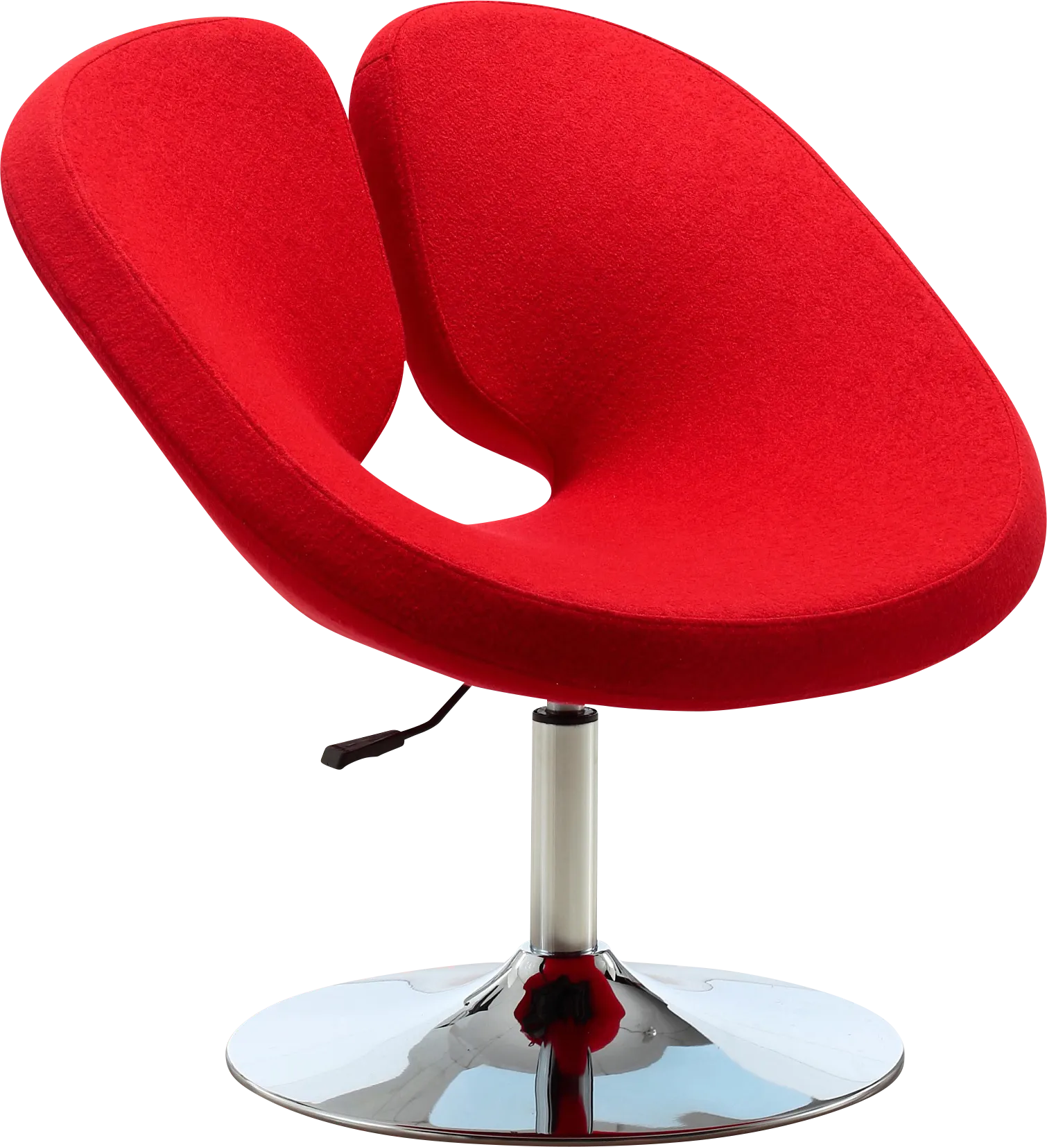 Widbey Red Accent Chair - Thumbnail - Image 1