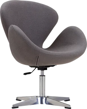 Witchazel Dark Gray Accent Chair
