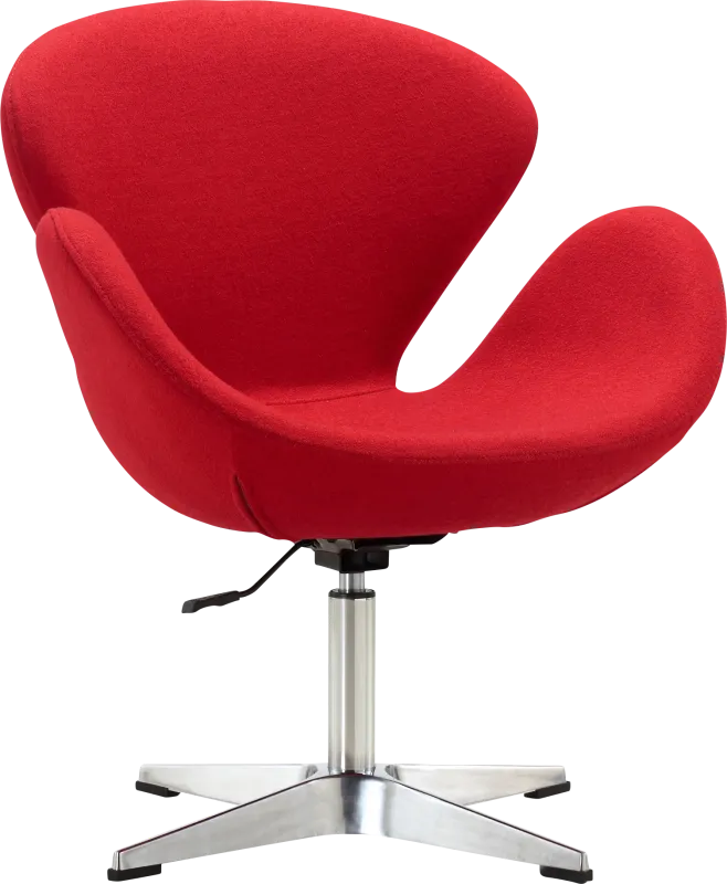 Witchazel Red Accent Chair
