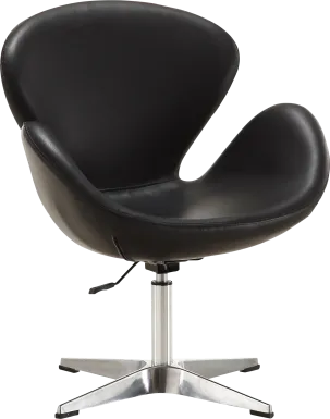 Witchazel Black Accent Chair