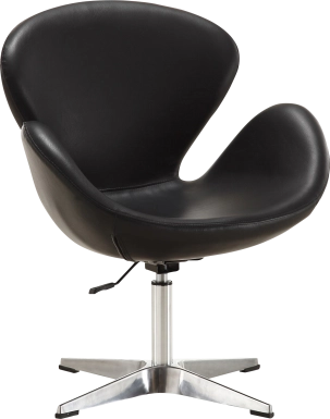 Witchazel Black Accent Chair