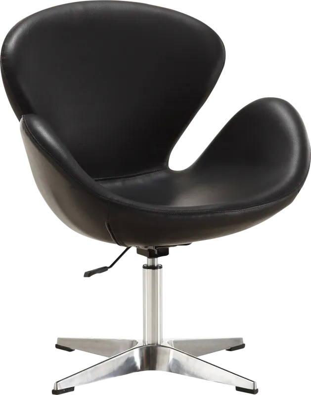 Witchazel Black Accent Chair
