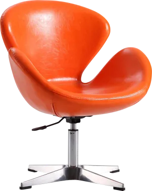 Witchazel Tangerine Accent Chair