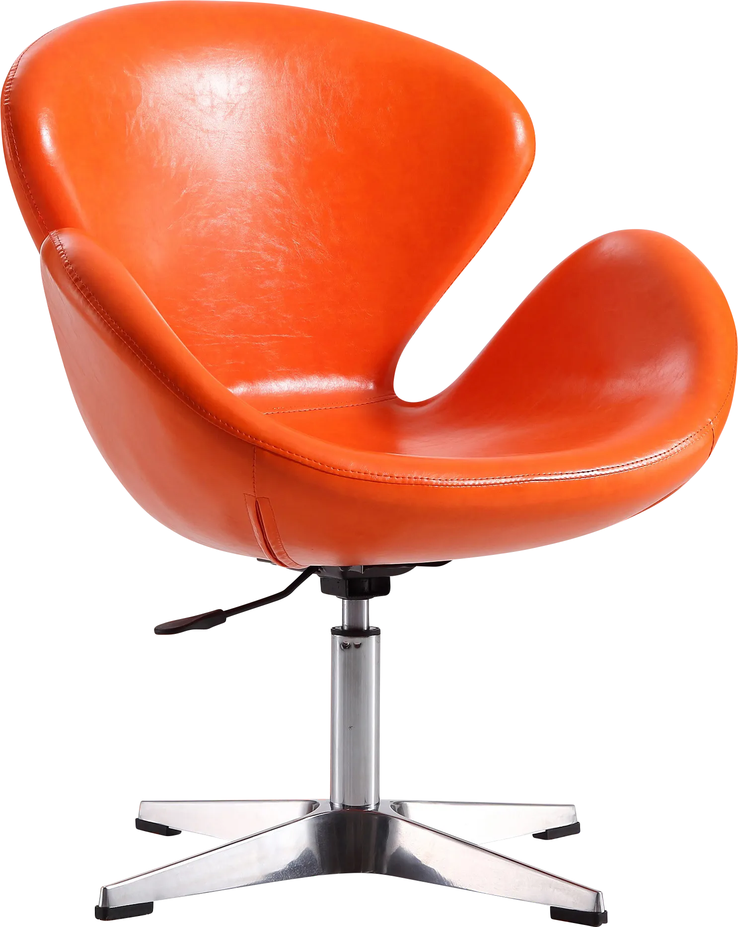 Witchazel Tangerine Accent Chair - Image 1