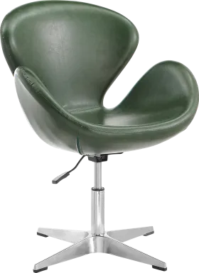 Witchazel Forest Green Accent Chair