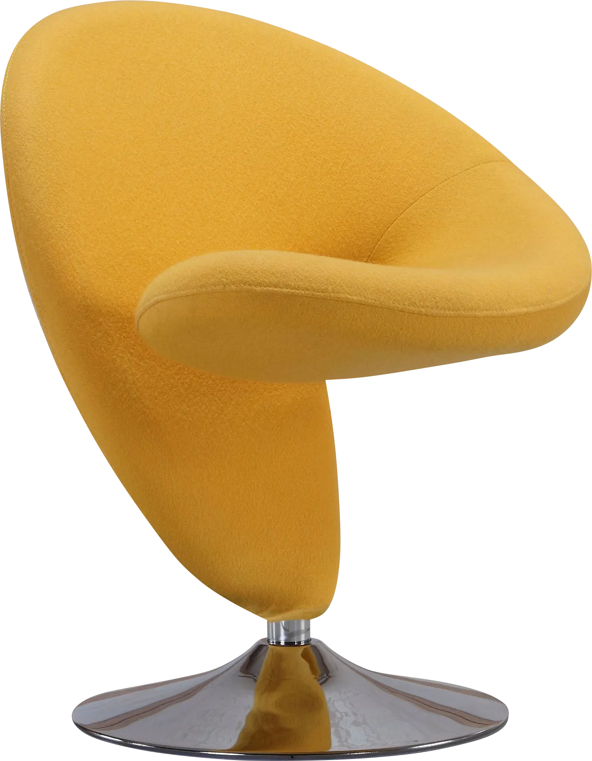 Claredda Yellow Accent Chair - Thumbnail - Image 1
