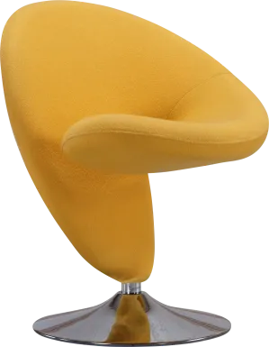 Claredda Yellow Accent Chair