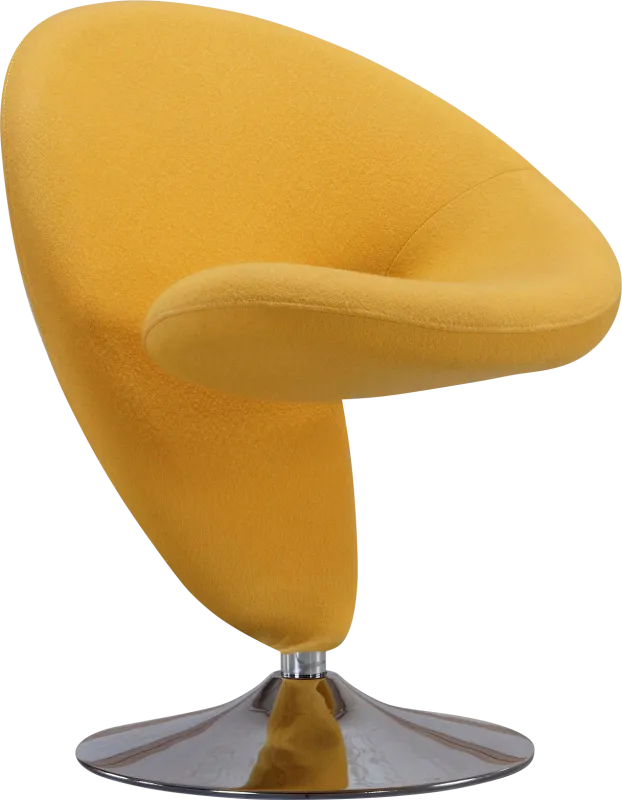 Claredda Yellow Accent Chair