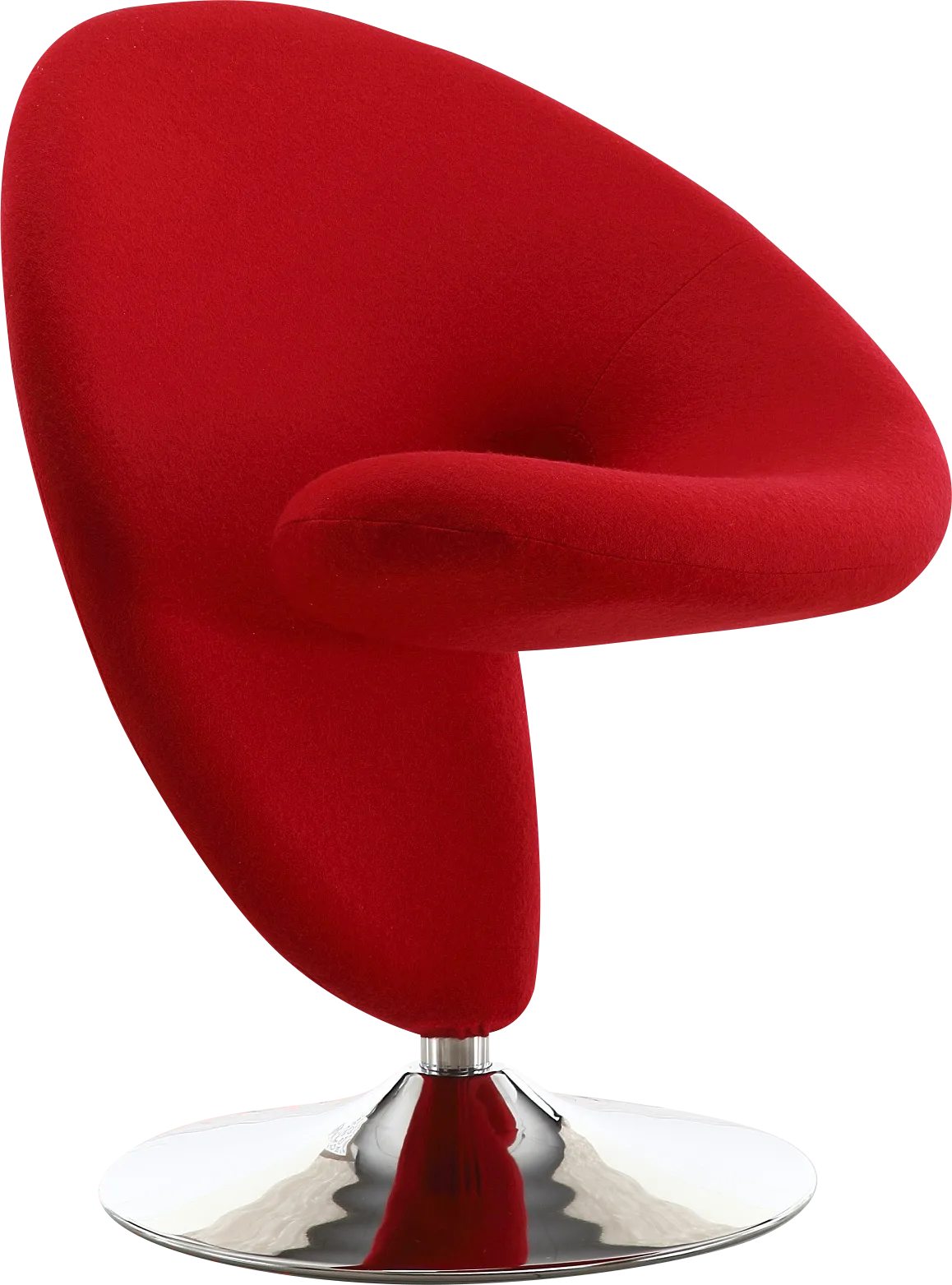 Claredda Red Accent Chair - Thumbnail - Image 1