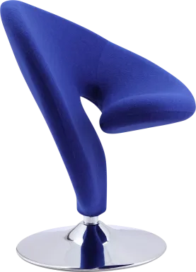 Claredda Blue Accent Chair