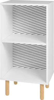 Mizeur II White Nightstand