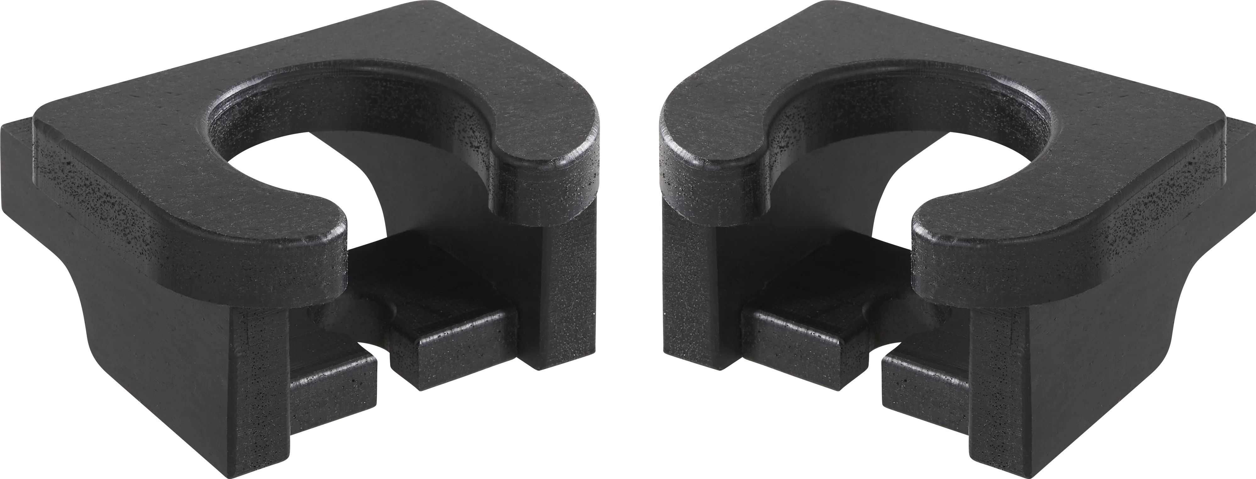 Addy Black Outdoor Cup Holder, Set of 2 - Thumbnail - Image 1
