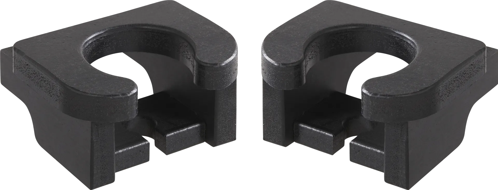 Addy Black Outdoor Cup Holder, Set of 2