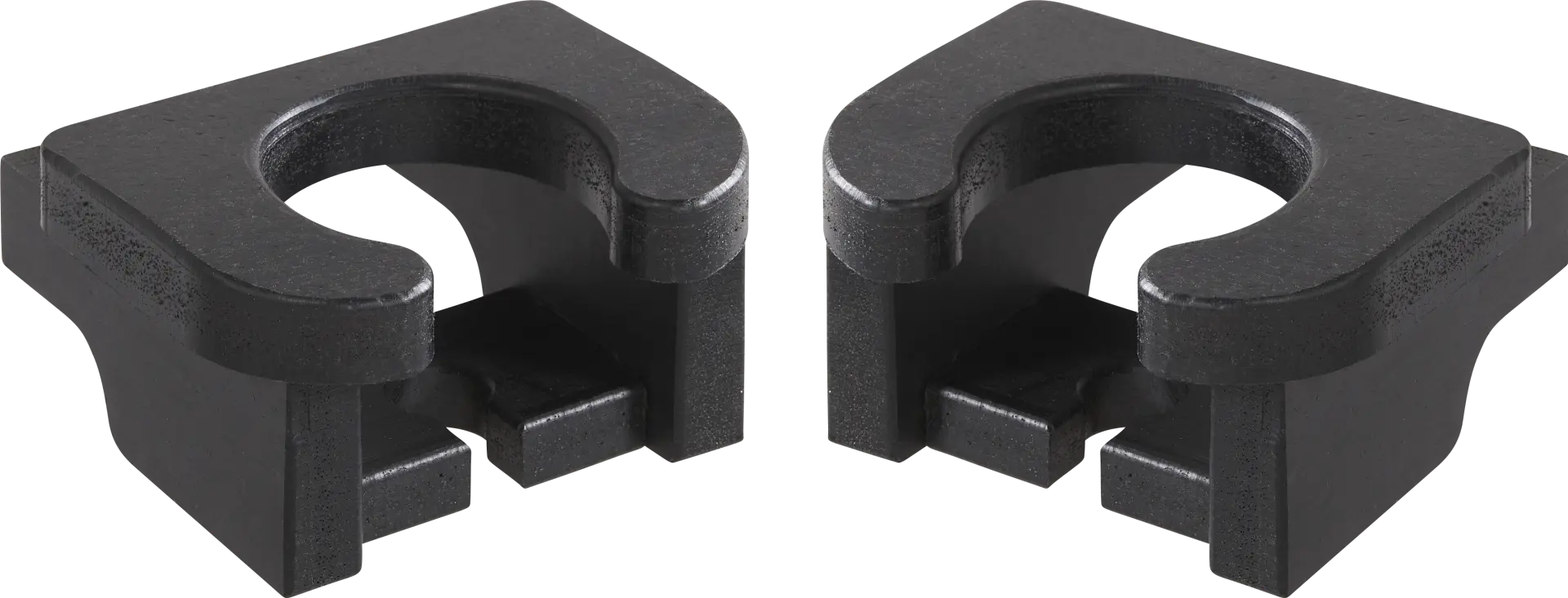 Addy Black Outdoor Cup Holder, Set of 2