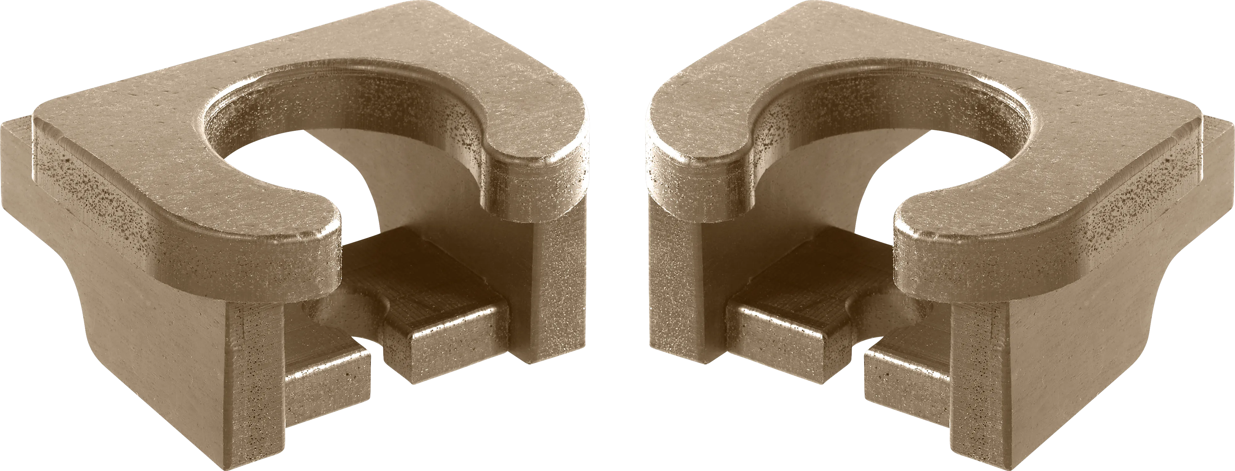 Addy Brown Outdoor Cup Holder, Set of 2 - Thumbnail - Image 1