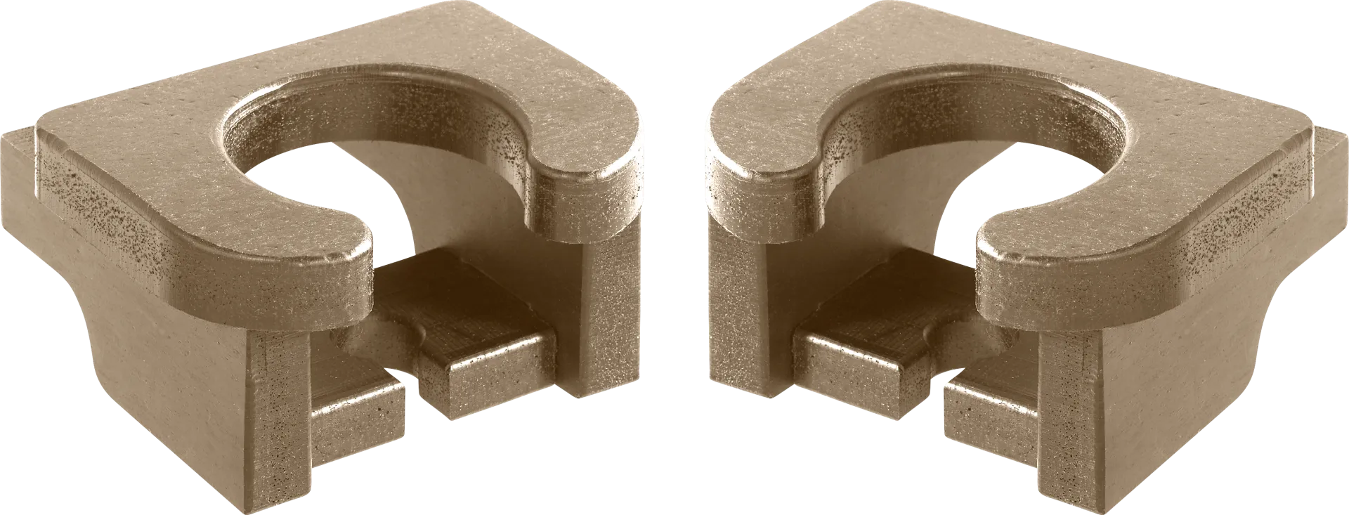Addy Brown Outdoor Cup Holder, Set of 2 - Image 1