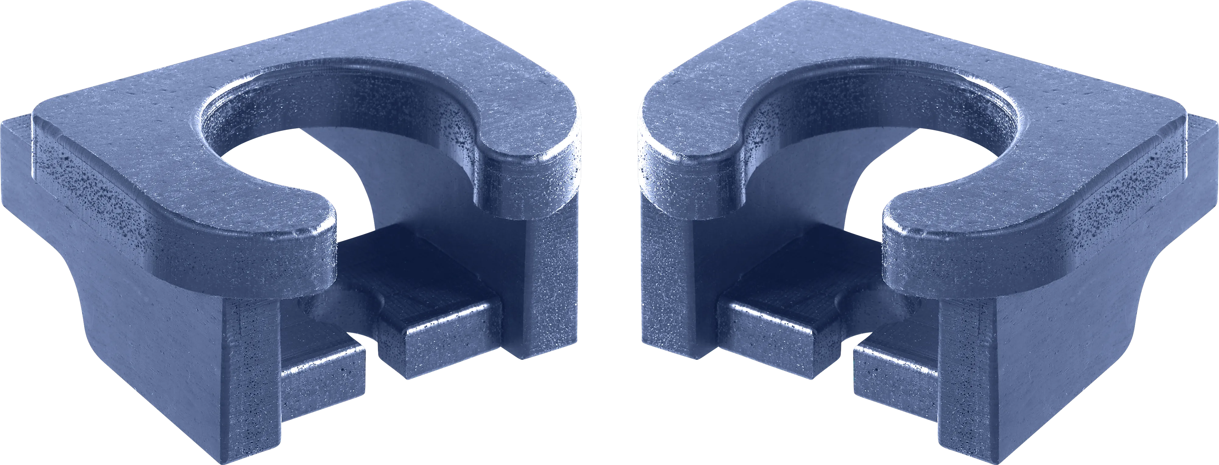 Addy Navy Outdoor Cup Holder, Set of 2 - Thumbnail - Image 1