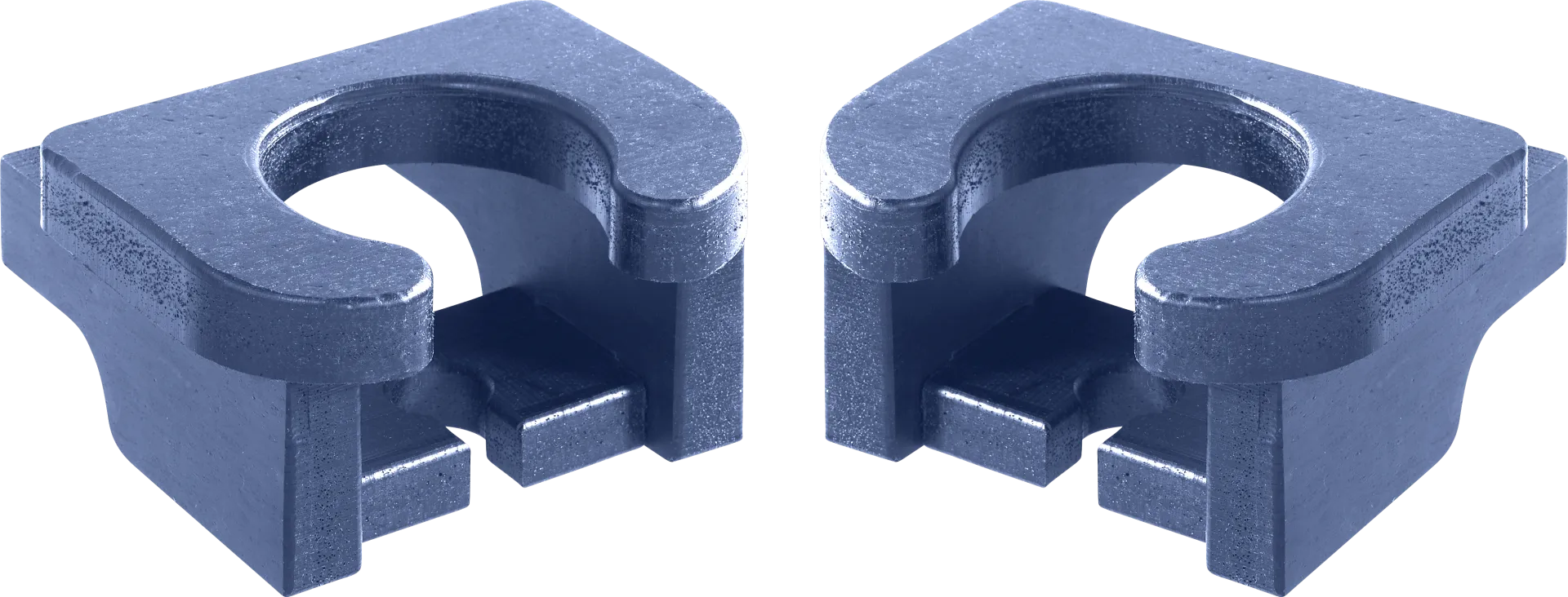 Addy Navy Outdoor Cup Holder, Set of 2 - Image 1
