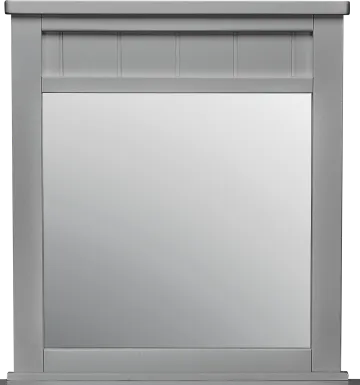 Kids Cottage Colors Gray Mirror