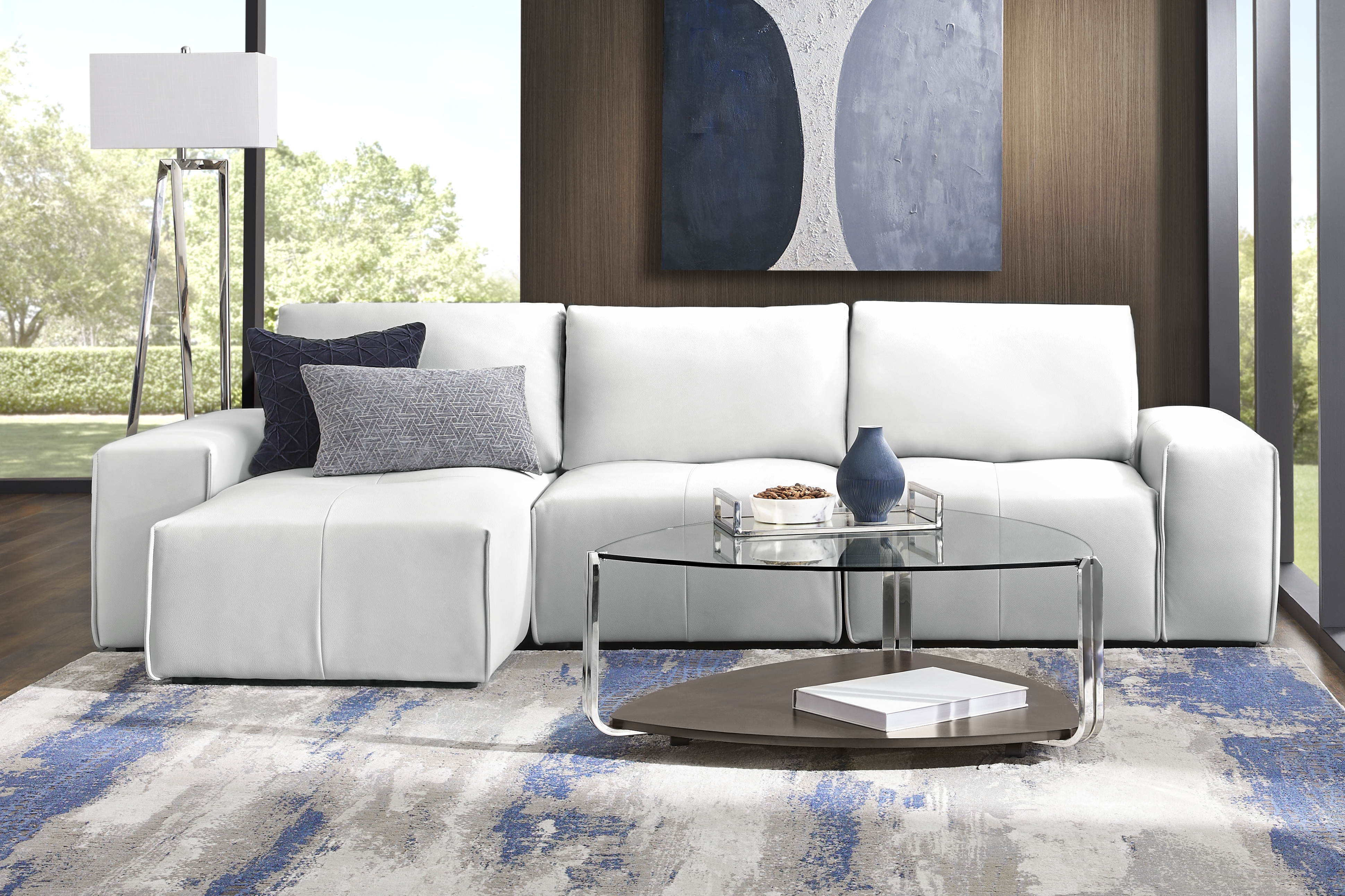 Davis Park Platinum 3 Pc Sectional - Thumbnail - Image 2