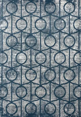 Overbrooke Blue 5'3 x 7'6 Rug