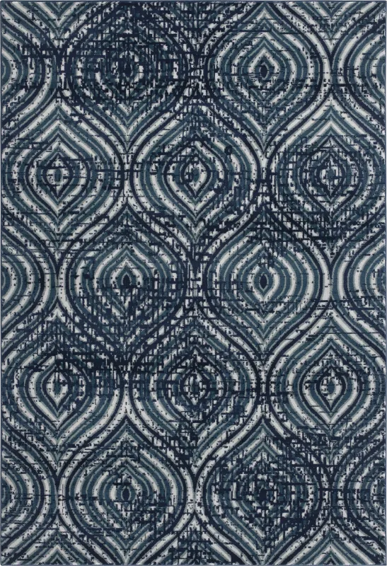 Oldenbury Blue 5'3 x 7'6 Rug