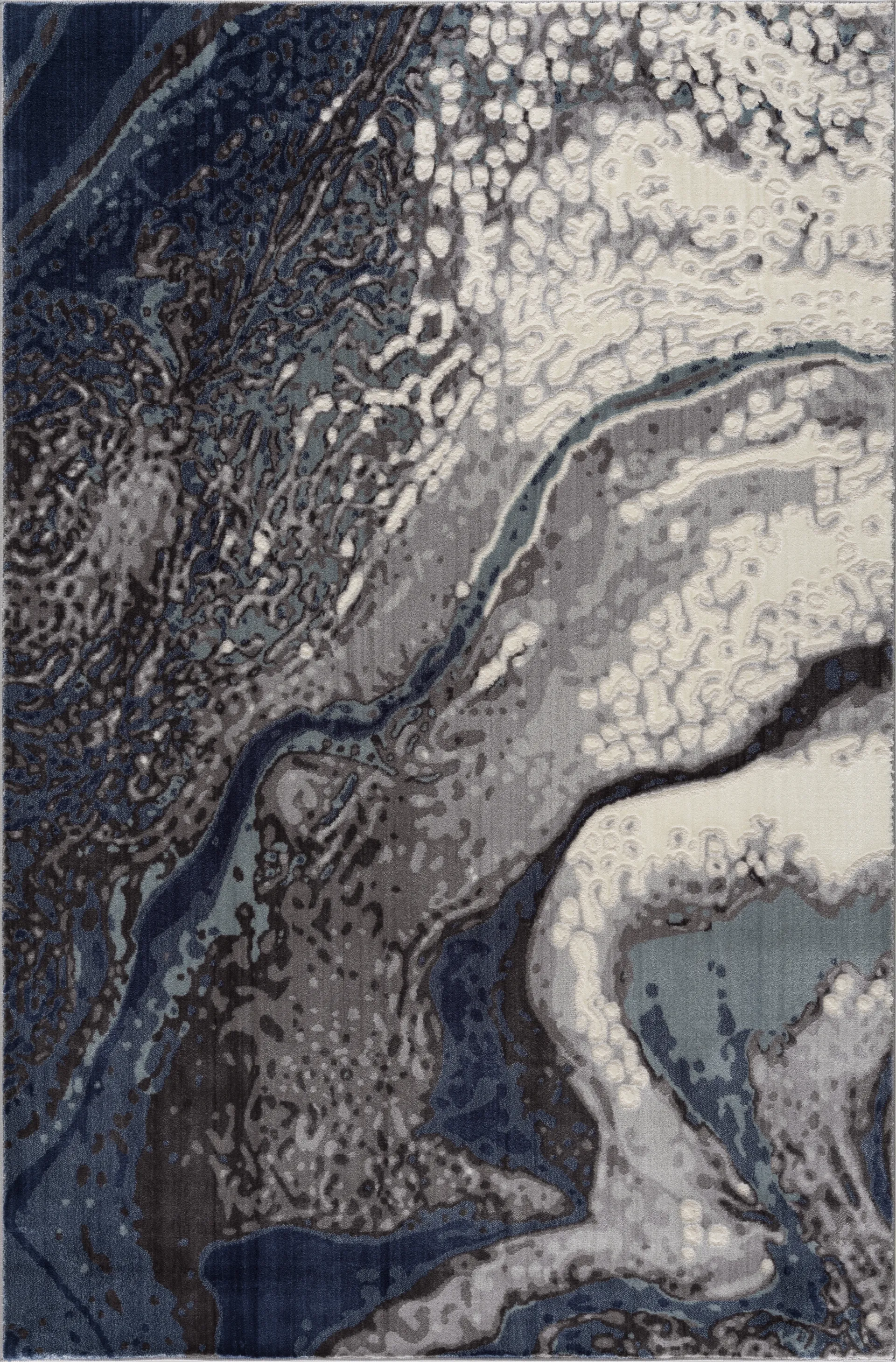 Morrowick Blue 5'3 x 7'6 Rug - Image 1