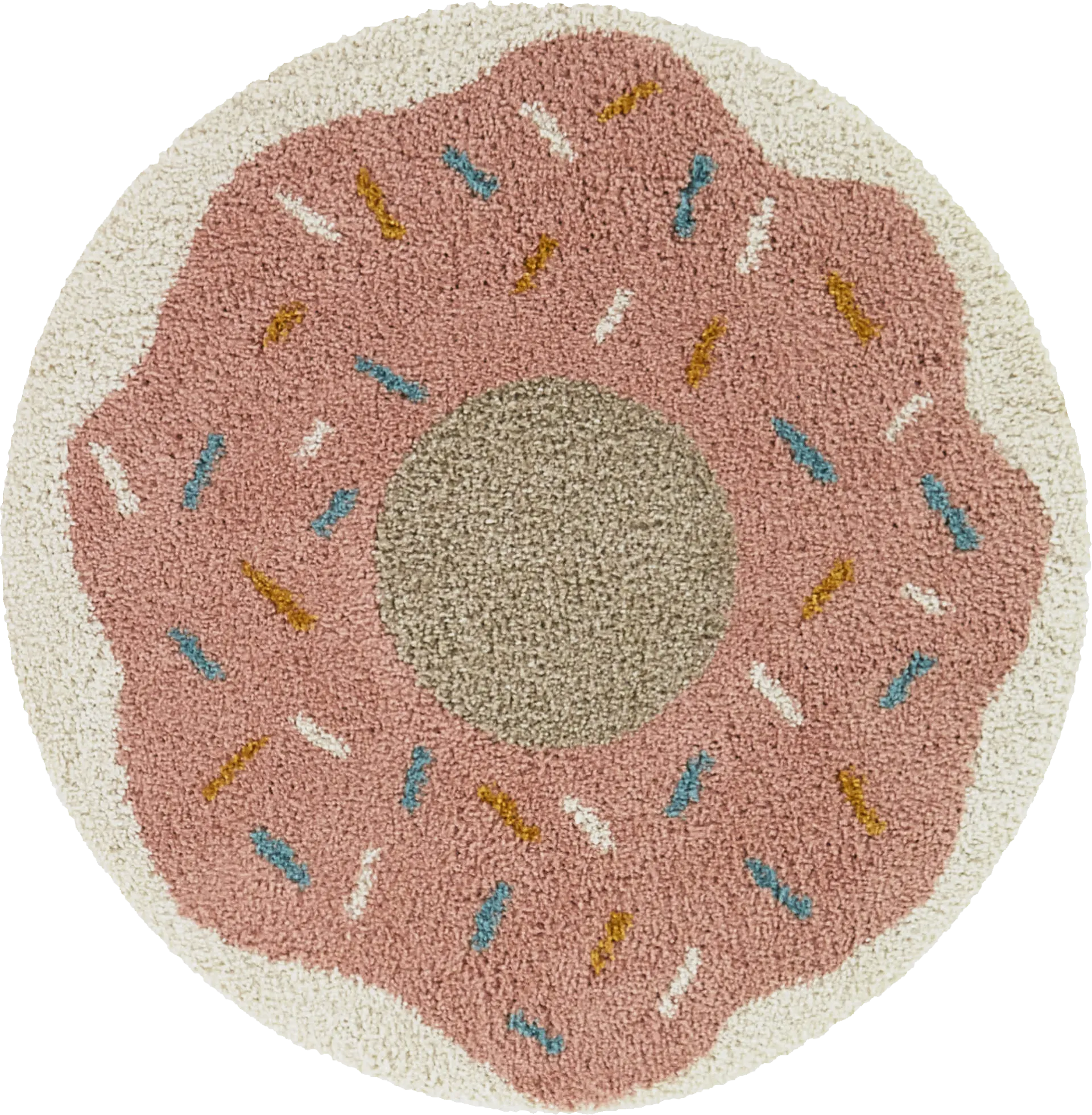 Kids Macdona Pink 3'11 x 3'11 Rug - Image 1